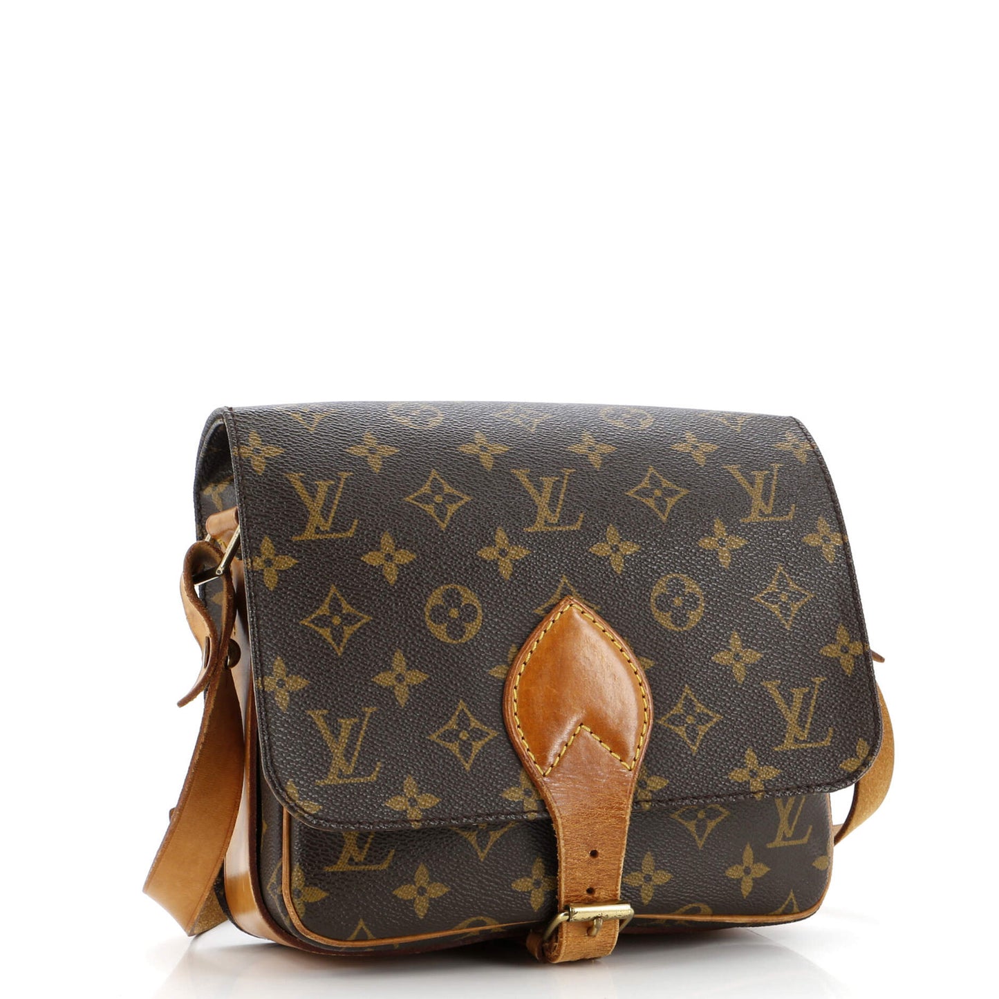 Louis Vuitton Cartouchiere Handbag Monogram Canvas Mm