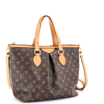 Louis Vuitton Palermo Handbag Monogram Canvas Pm