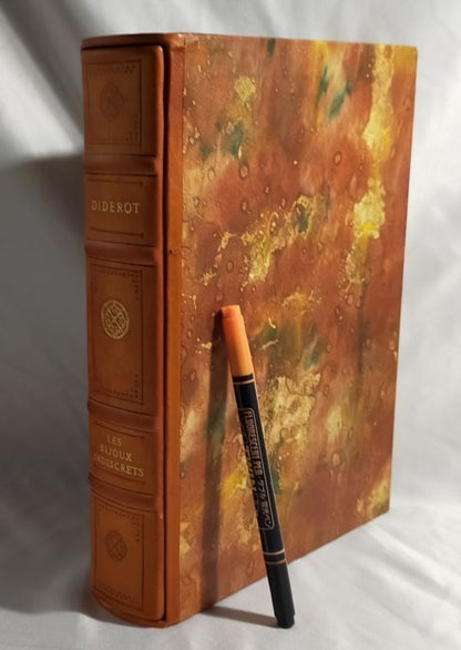 Diderot Les Bijoux Indiscrets 1969 Limited Edition Leather Binding Genia Minache