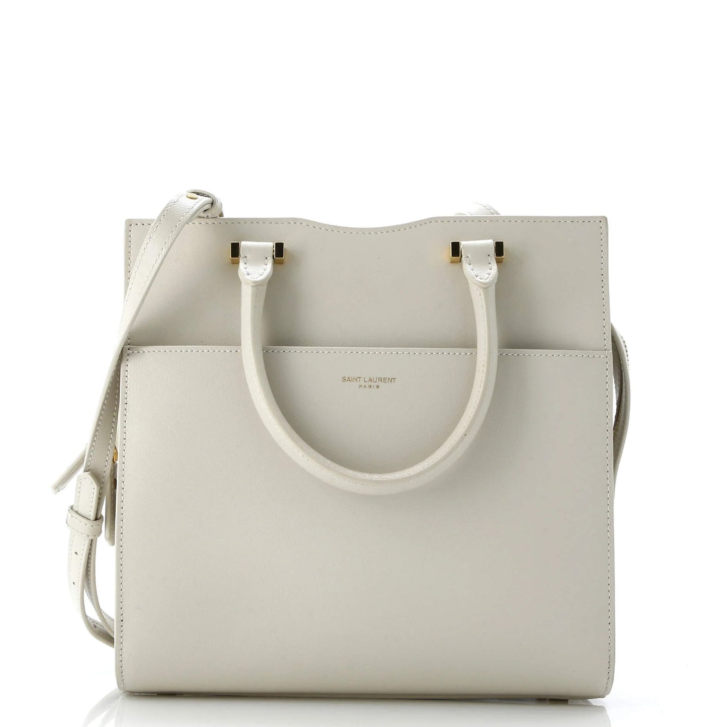 Saint Laurent Uptown Tote Leather Small