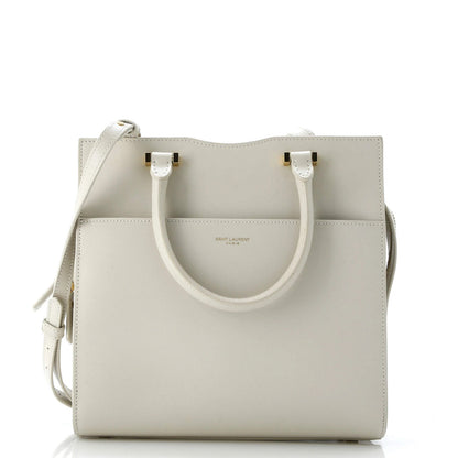Saint Laurent Uptown Tote Leather Small