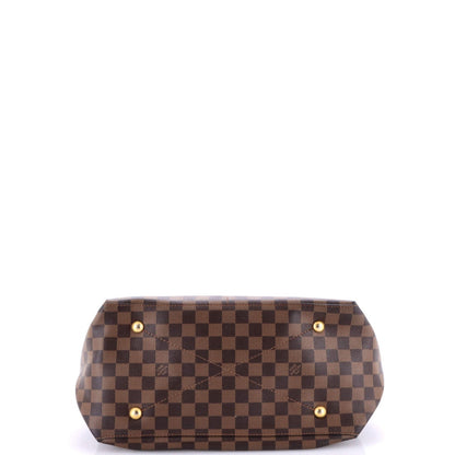 Louis Vuitton Maida Handbag Damier With Leather