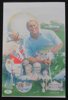 Arnold Palmer Signed/Autographed 8X12 Photograph/Lithograph Psa 196510