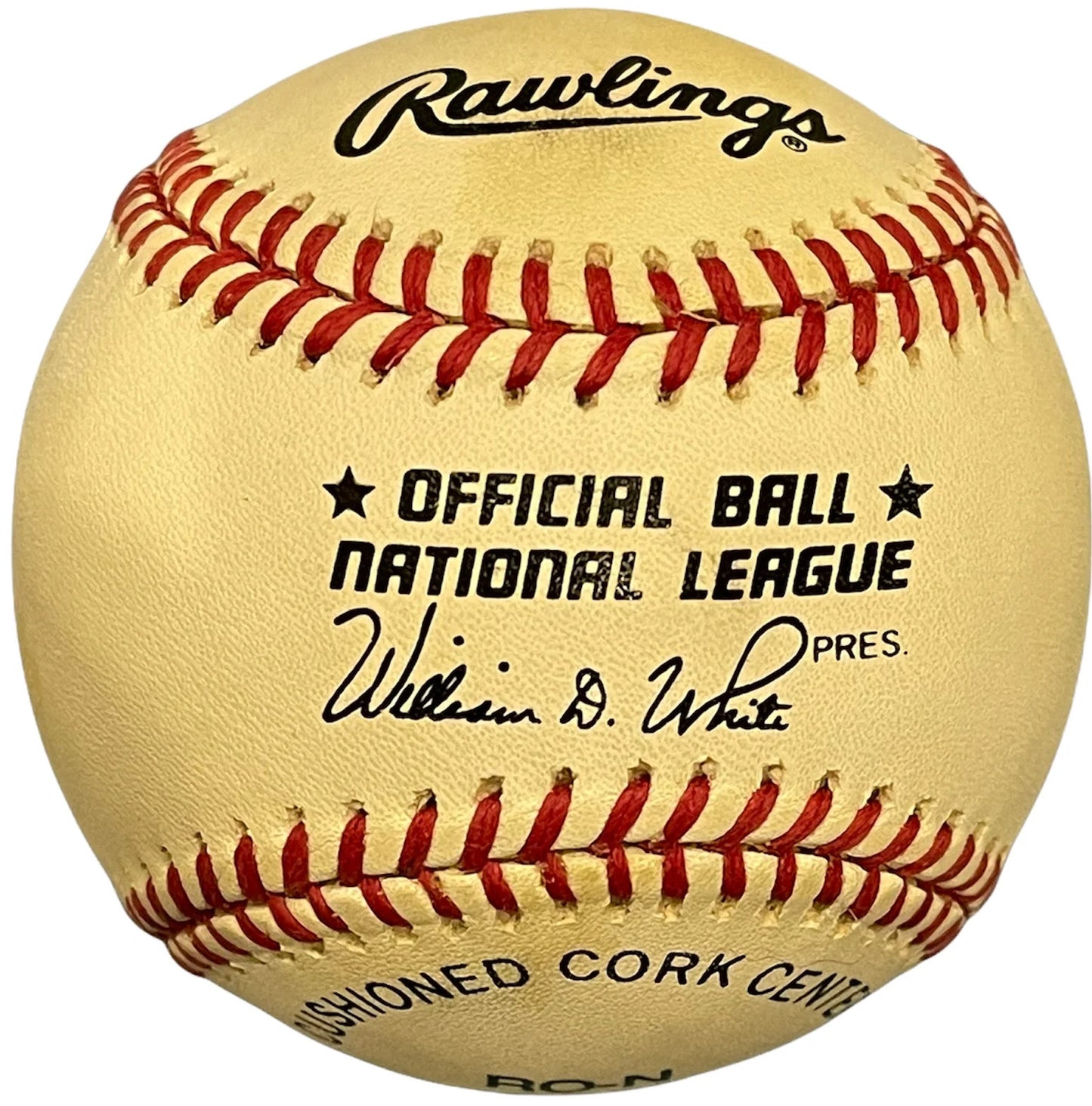 Lou Burdette Autographed Official Baseball (Jsa)