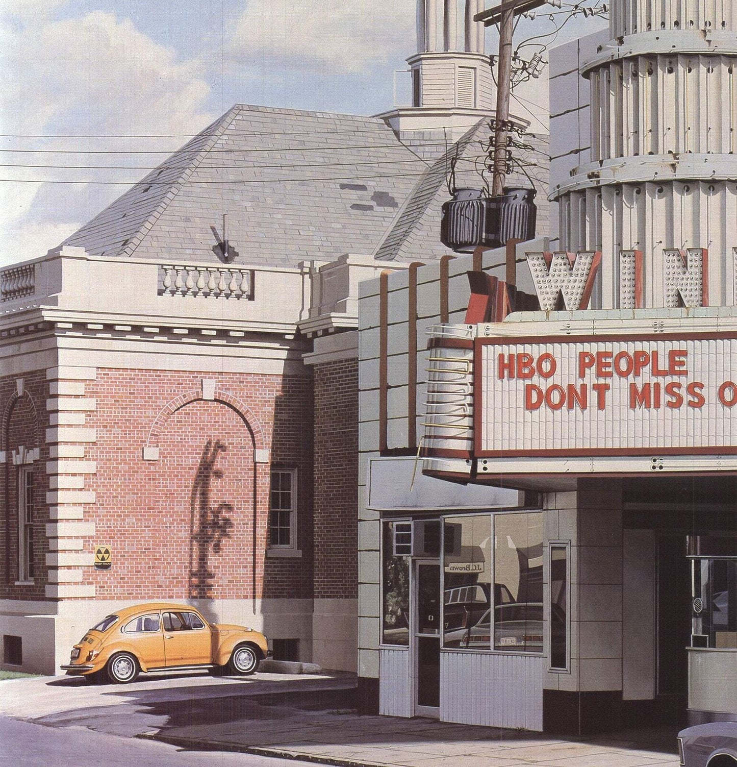 Davis Cone The Wink Theater/Playhouse Signed " Offset Lithograph