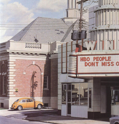 Davis Cone The Wink Theater/Playhouse Signed " Offset Lithograph