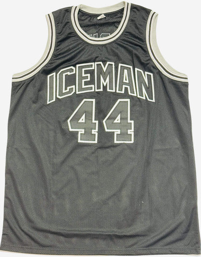 George Gervin Autographed Spurs Custom Jersey