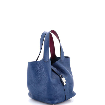 Hermes Eclat Picotin Lock Bag Clemence Mm