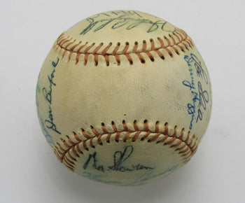1966 White Sox Team Multi-Signed/Autographed (24) Baseball Wilhelm Hof 196364