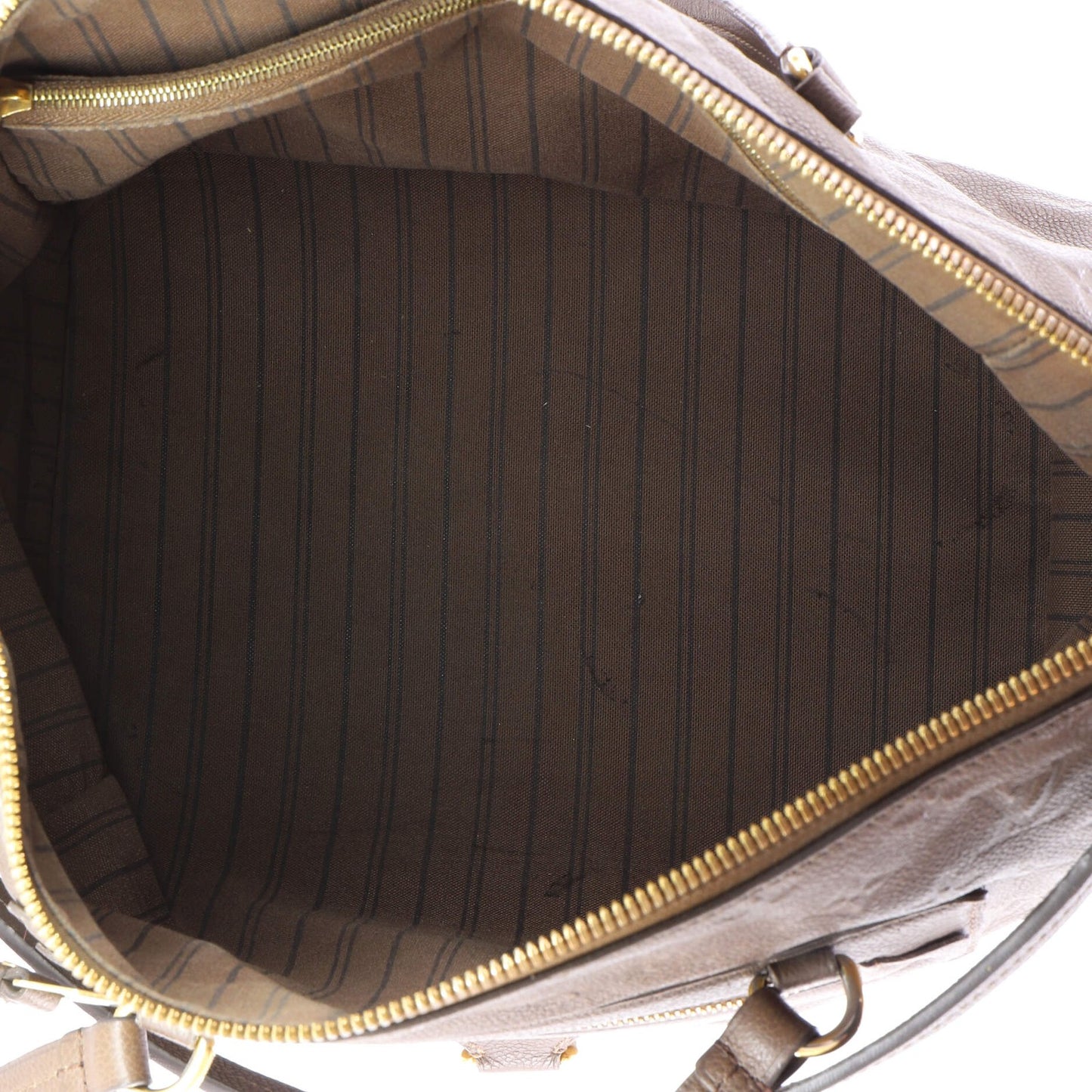 Louis Vuitton Lumineuse Handbag Monogram Empreinte Leather Pm