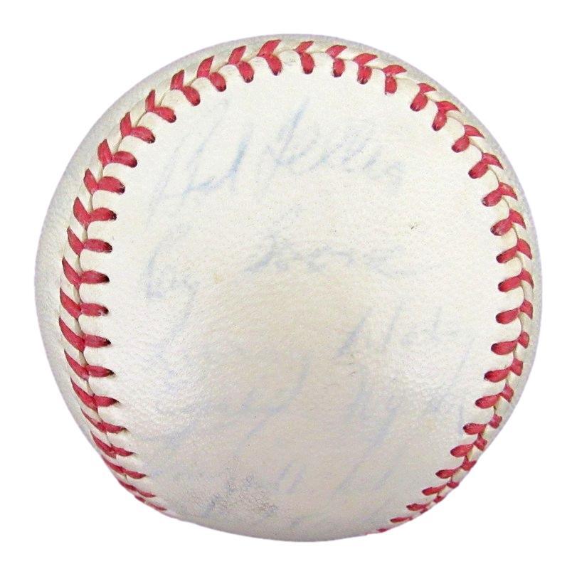 1950'S Cleveland Indians Team Autographed (23