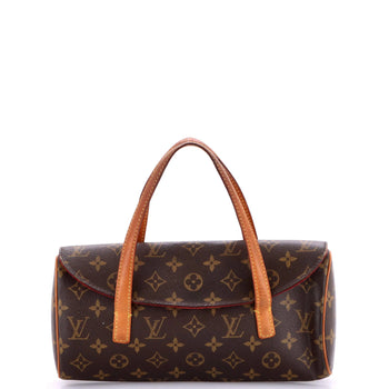 Louis Vuitton Sonatine Handbag Monogram Canvas