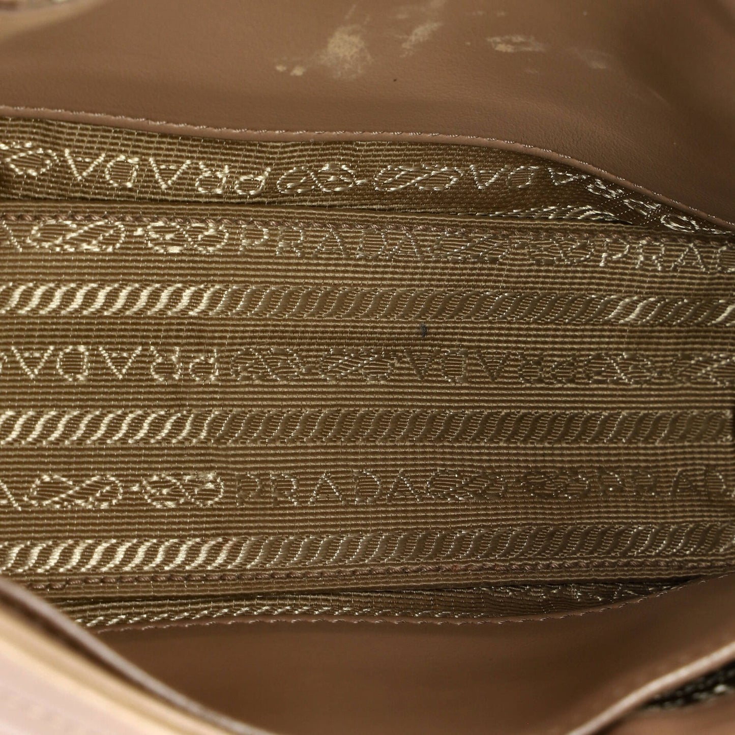 Prada Curved Flap Chain Shoulder Bag Diagramme Quilted Leather Small