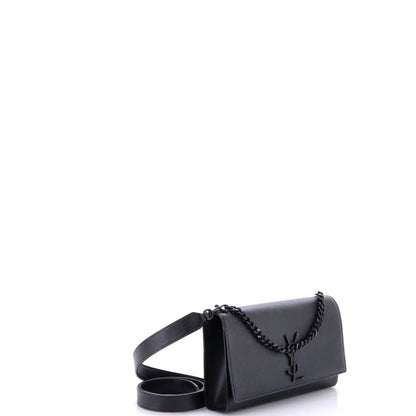 Saint Laurent Classic Monogram Shoulder Bag Leather
