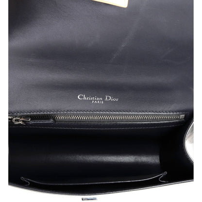 Christian Dior Diorama Flap Bag Beaded Leather Small