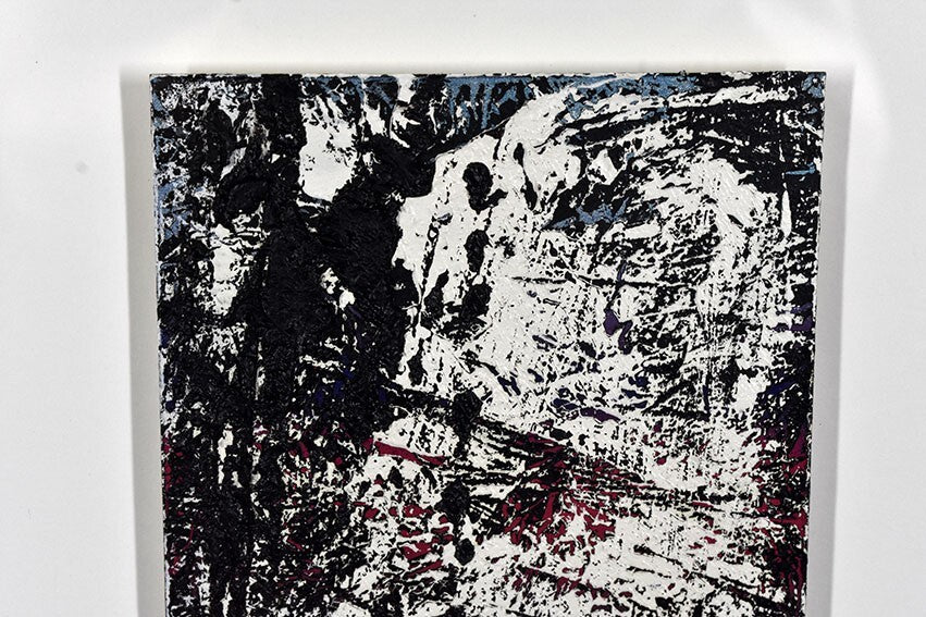 Steven Cox (Scottish) Original Paintings Oil On Paper Unique Work Abstract 2015