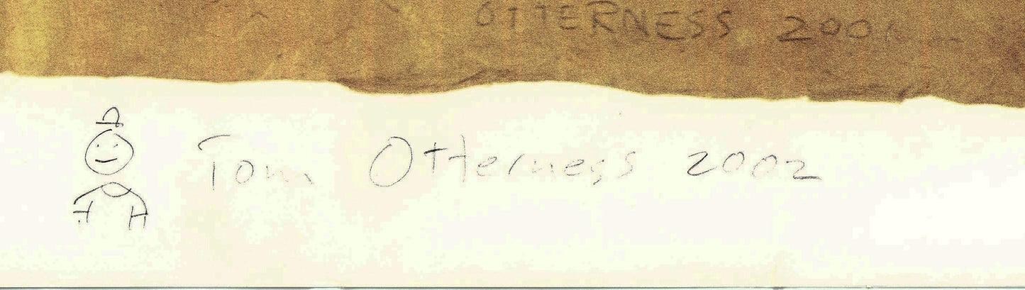 Tom Otterness Nine-Eleven Signed " Offset Lithograph