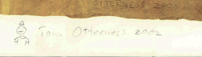 Tom Otterness Nine-Eleven Signed " Offset Lithograph