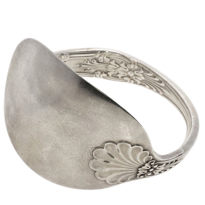 Silver TIFFANY&Co. Spoon Bangle Bracelet