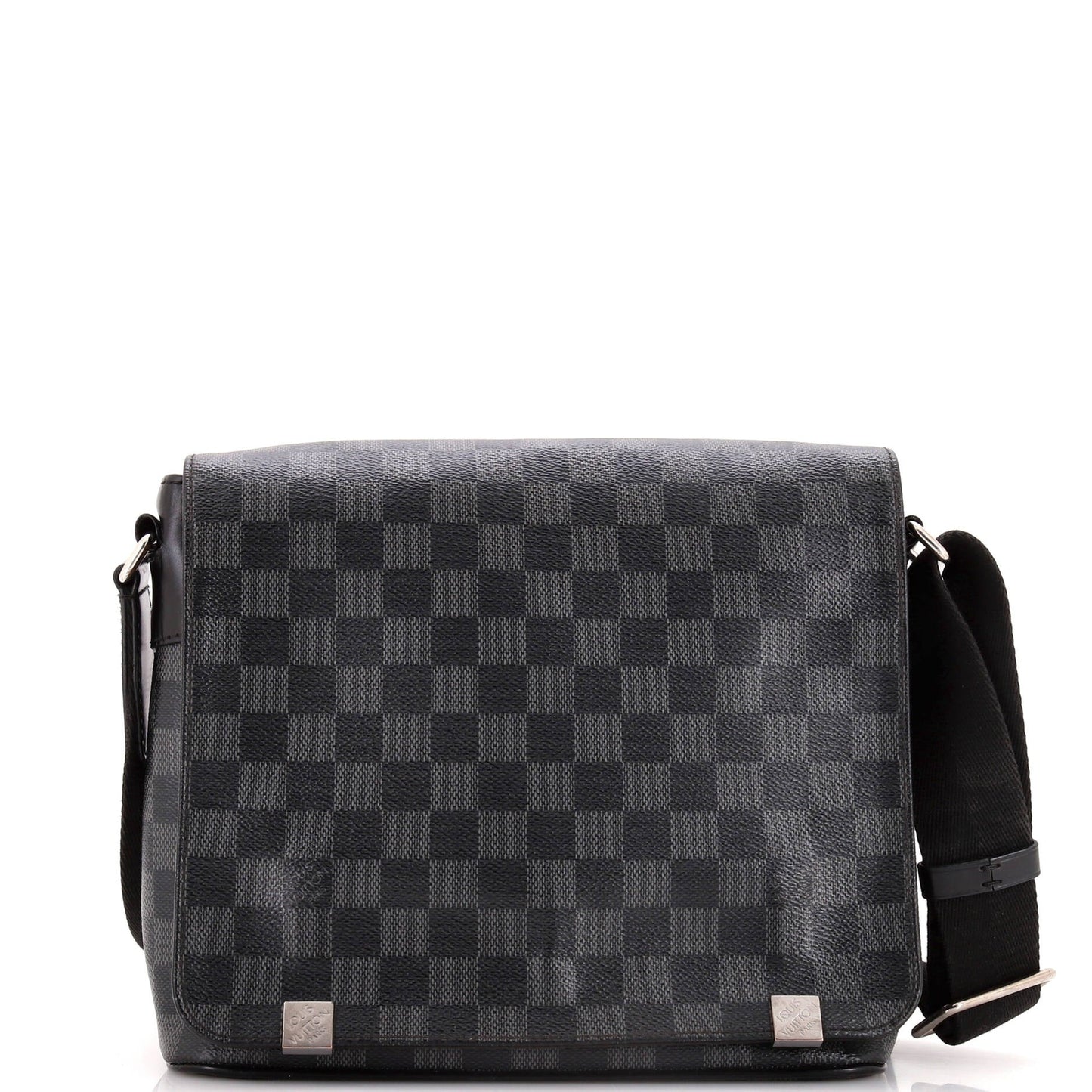 Louis Vuitton District Nm Messenger Bag Damier Graphite Pm