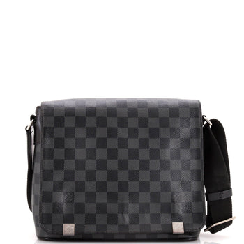 Louis Vuitton District Nm Messenger Bag Damier Graphite Pm