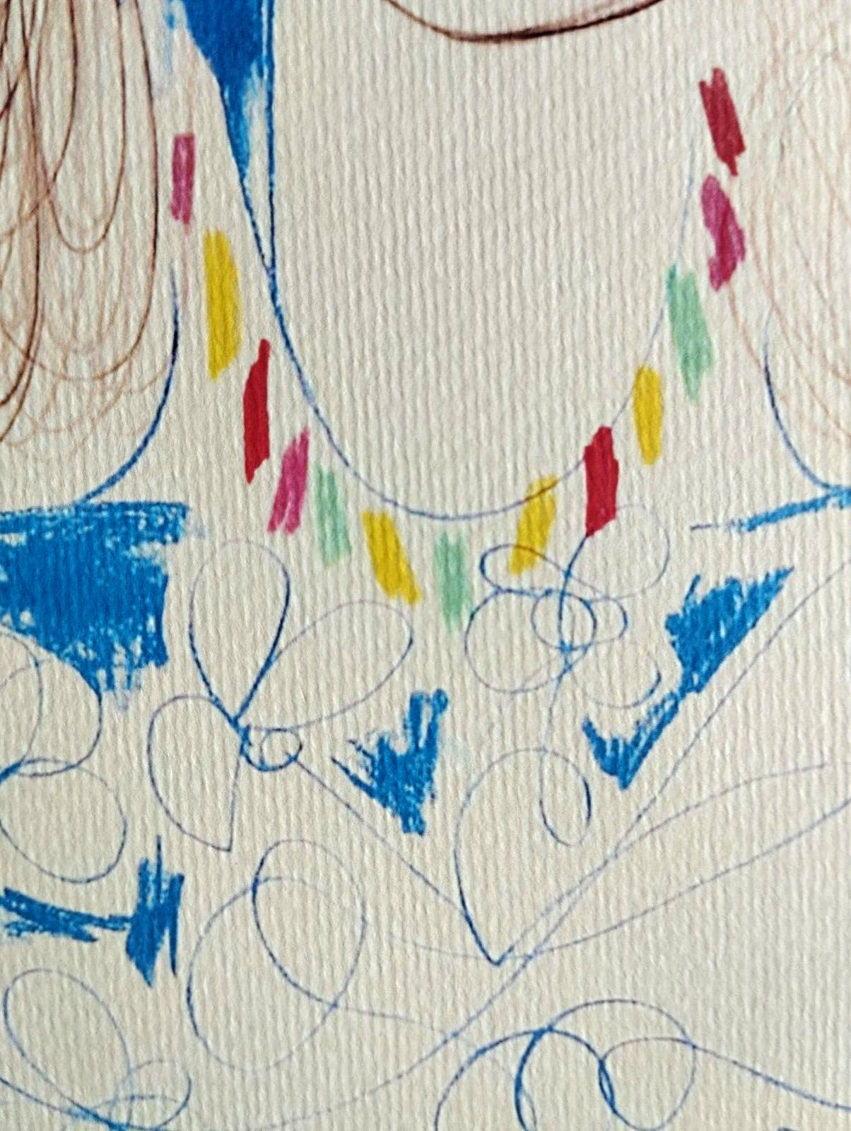 Lithograph by Pablo Picasso, Signed and Numbered with COA