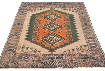 Handmade Tribal Geometric Oriental Area Rug
