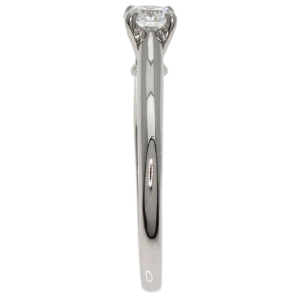Cartier Ring Solitaire Diamond # 47 Platinum Pt950