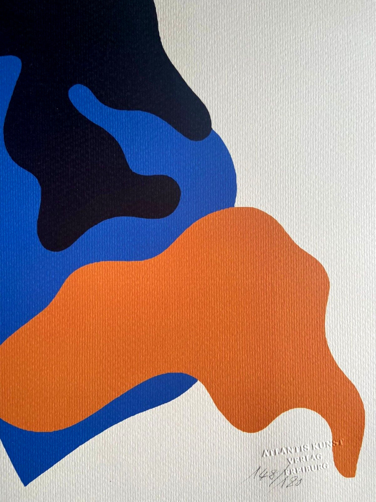 Jean Hans Arp Lithograph 1978 180 Ex. (Le Corbusier Man Ray Marcel Duchamp)