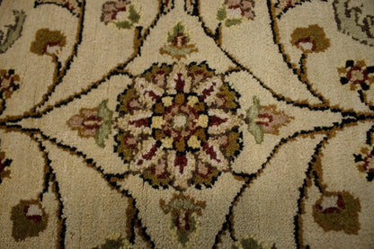 Hand knotted classic floral oriental area rug home decor carpet foyer