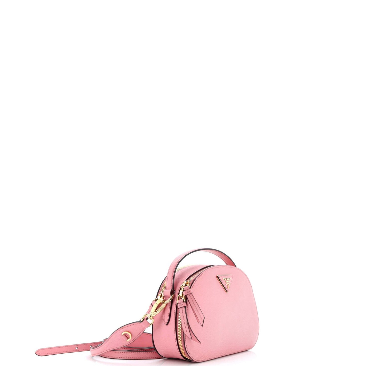 Prada Odette Top Handle Bag Saffiano Leather Small