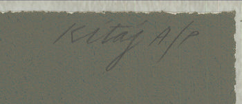 R.B. Kitaj Baghdad Signed 