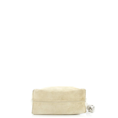 Loewe Flamenco Knot Bag Suede Small