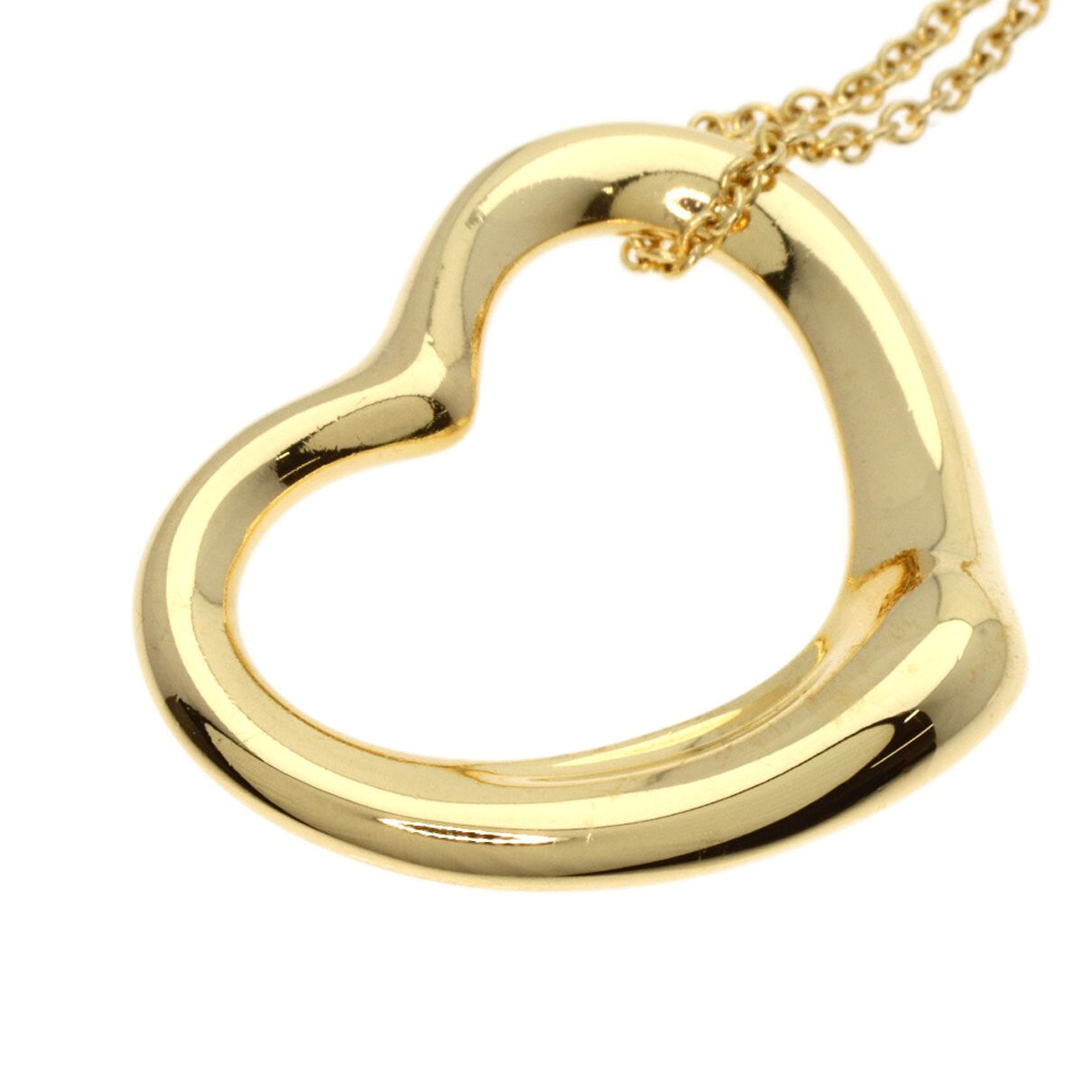 TIFFANY&Co.   Necklace Open heart K18 Yellow Gold