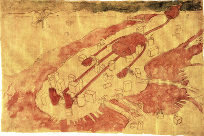 Tom Otterness Nine-Eleven Signed " Offset Lithograph