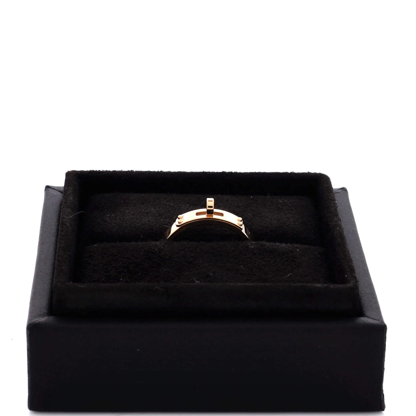 Hermes Kelly Ring 18K Yellow Gold Tpm