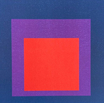 Josef Albers Lithograph Coa Signed Numbered A