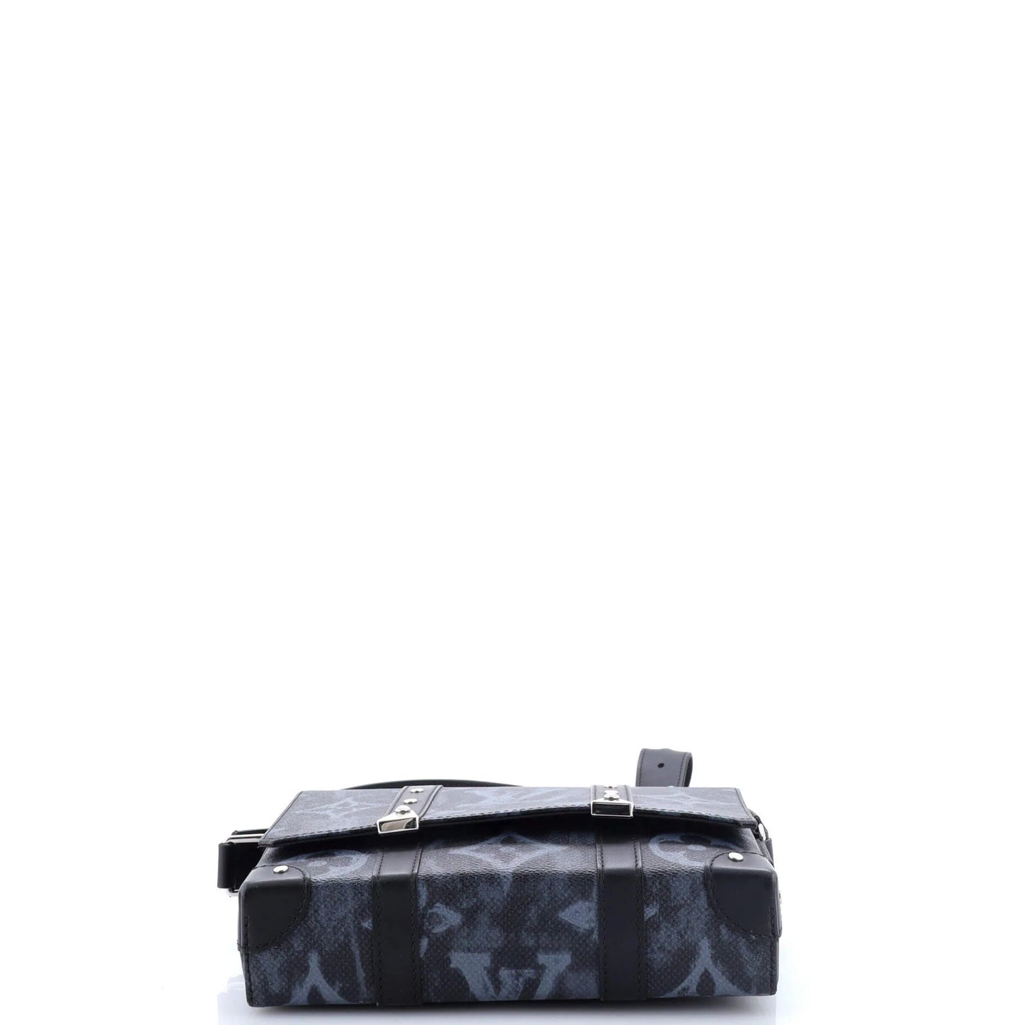 Louis Vuitton Trunk Messenger Bag Limited Edition Monogram Pastel Noir Pm