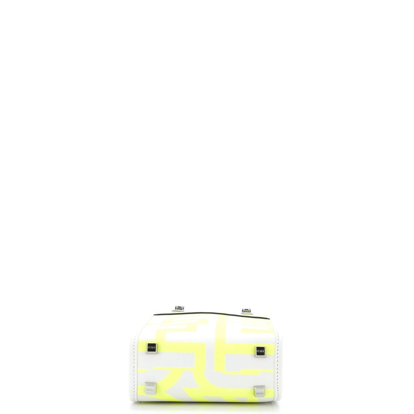 Fendi X Marc Jacobs Sunshine Shopper Tote Printed Leather Mini