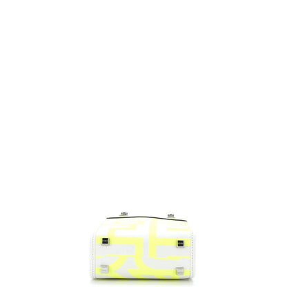 Fendi X Marc Jacobs Sunshine Shopper Tote Printed Leather Mini