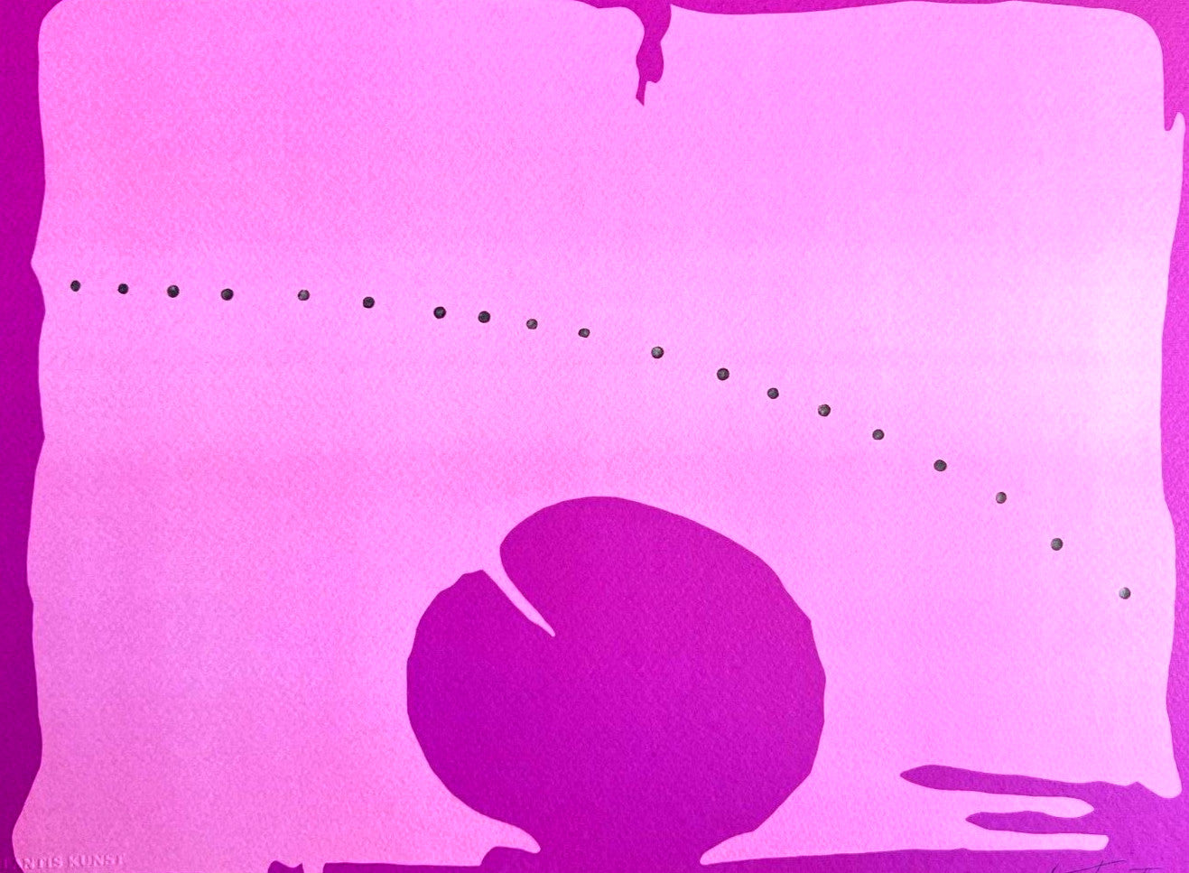 Lucio Fontana Lithograph