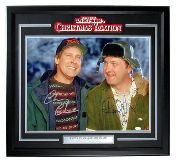 Chevy Chase/Randy Quaid Autographed 16X20 Photo