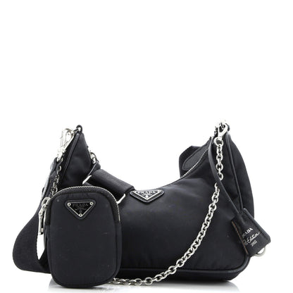 Prada Re-Edition 2005 Shoulder Bag Tessuto Small