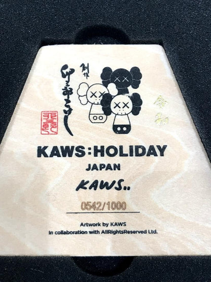 NFC KAWS: HOLIDAY JAPAN ED1000 Japanese Traditional Crafts Kokeshi Doll Figurine