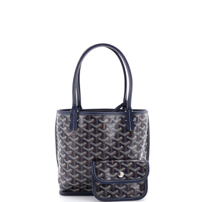 Goyard Anjou Reversible Tote Coated Canvas Mini