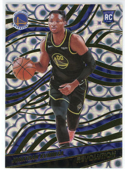 Jonathan Kuminga 2021-22 Panini Revolution Groove Rookie Card #108