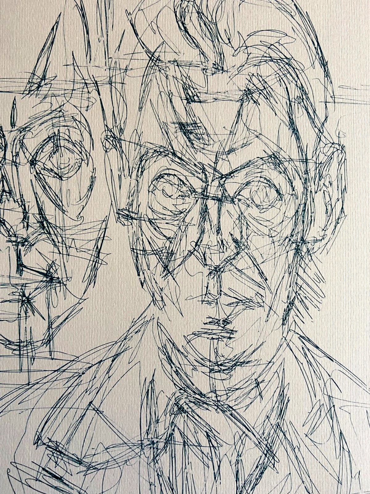 Alberto Giacometti Lithograph Certificated Numbered Coa Signed