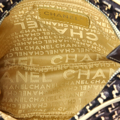 Chanel Vintage Clover Camera Bag Printed Canvas Small