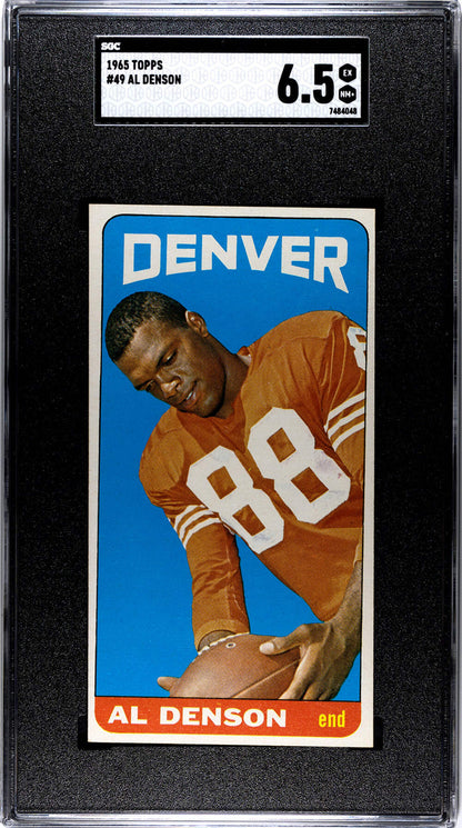 Denson Al Topps #49 1965 SGC 6.5