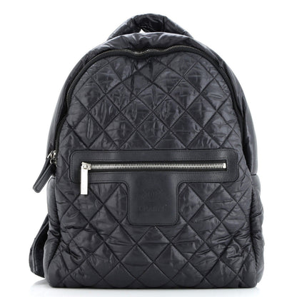Chanel Coco Cocoon Backpack Quilted Nylon Large